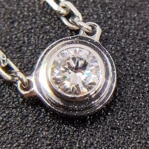 Cartier white gold diamond necklace gorgeous 18kt white gold Cartier 1P necklace